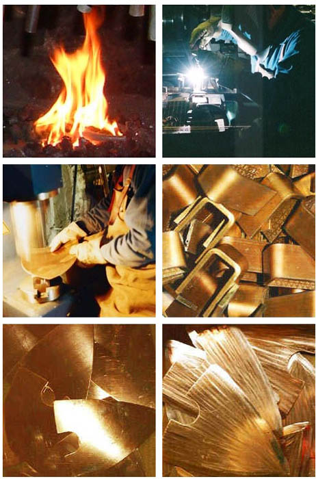 Herstellung der Kupfer-Handgeräte 2
