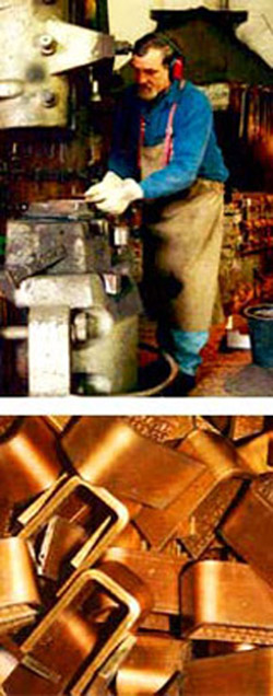 Herstellung der Kupfer-Handgeräte